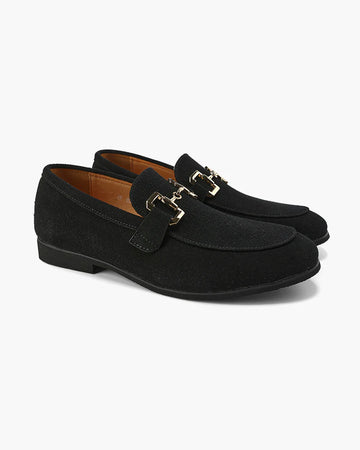 Virvano Suede Loafers — Old Money Elegance in Calf Suede