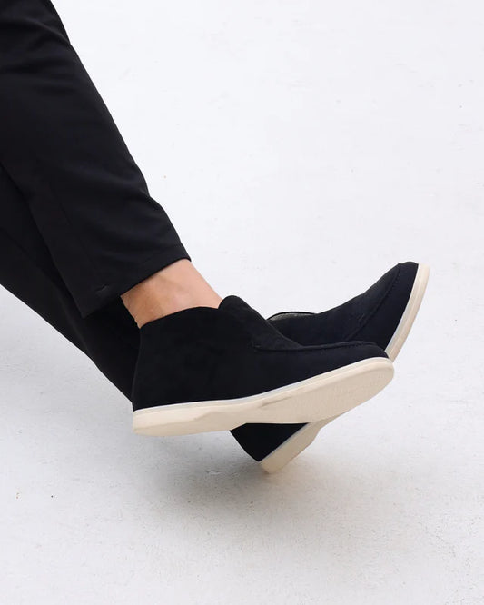 Virvano High Suede Loafers — The Luxury Edition