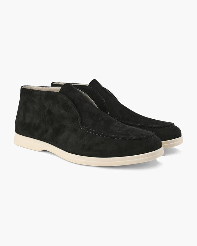 Virvano High Suede Loafers — The Luxury Edition